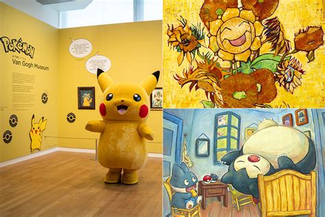 Pokémon teams up with Van Gogh Museum in Amsterdam